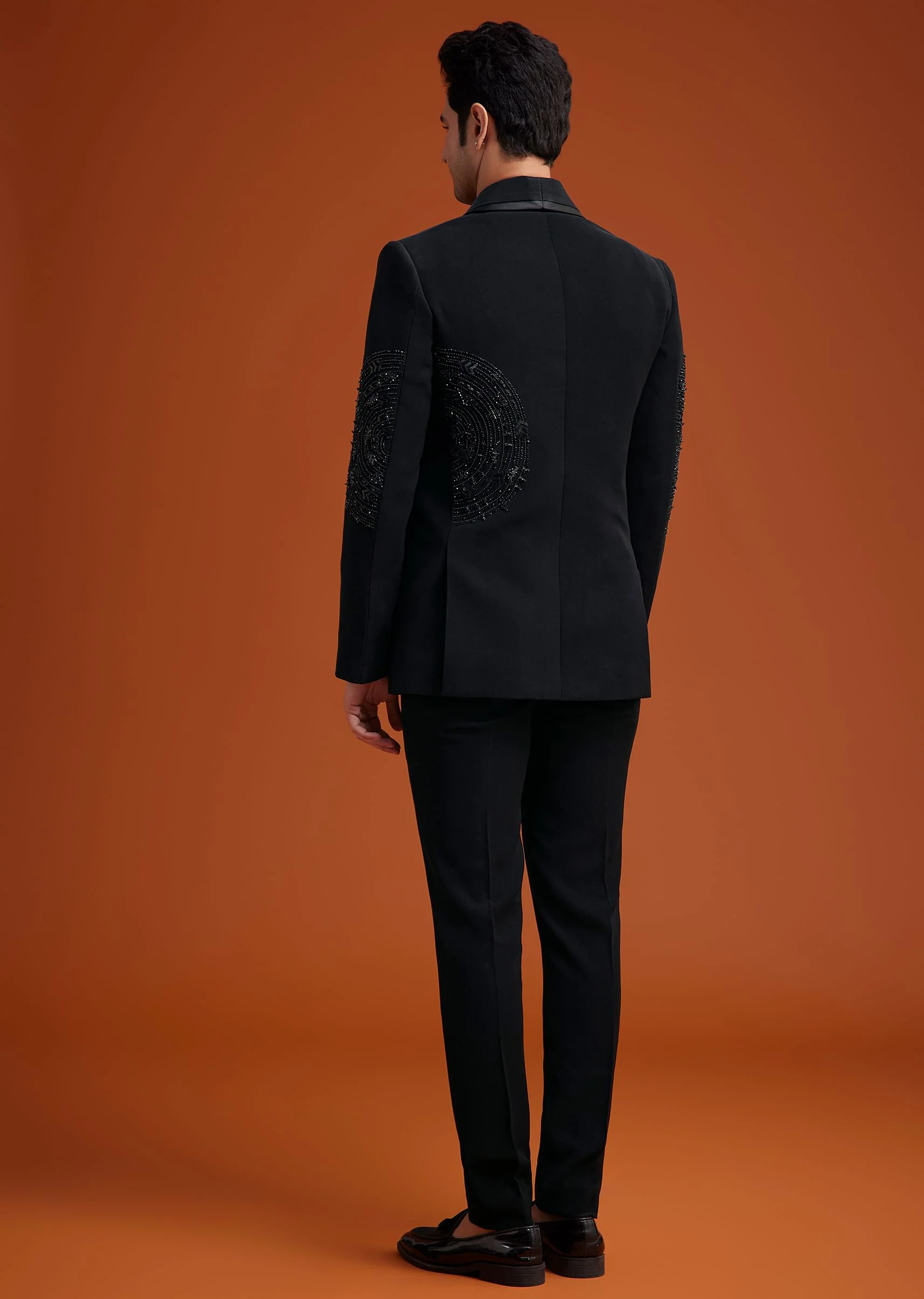 Black Tuxedo With Embroidery - Image 5