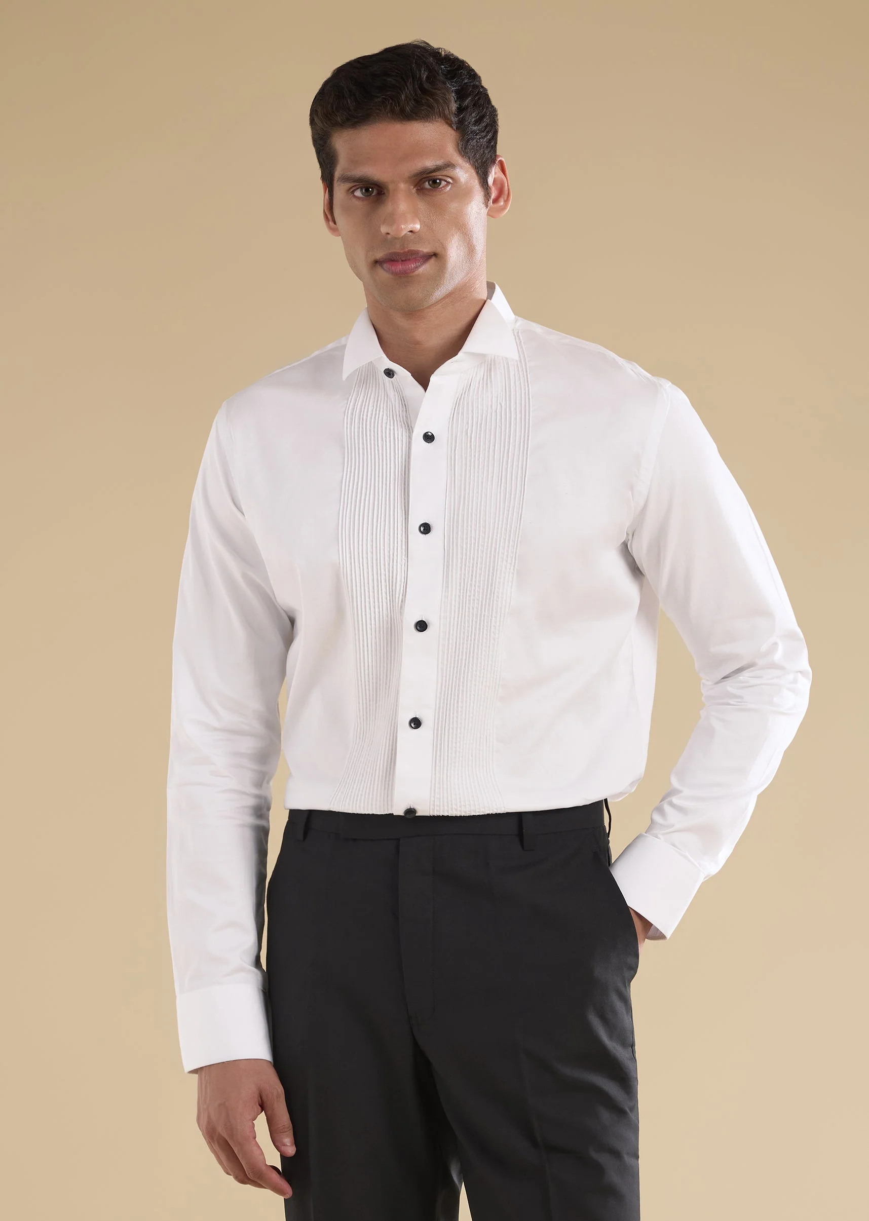 Black Velvet With Tuxedo Sets - Image 6