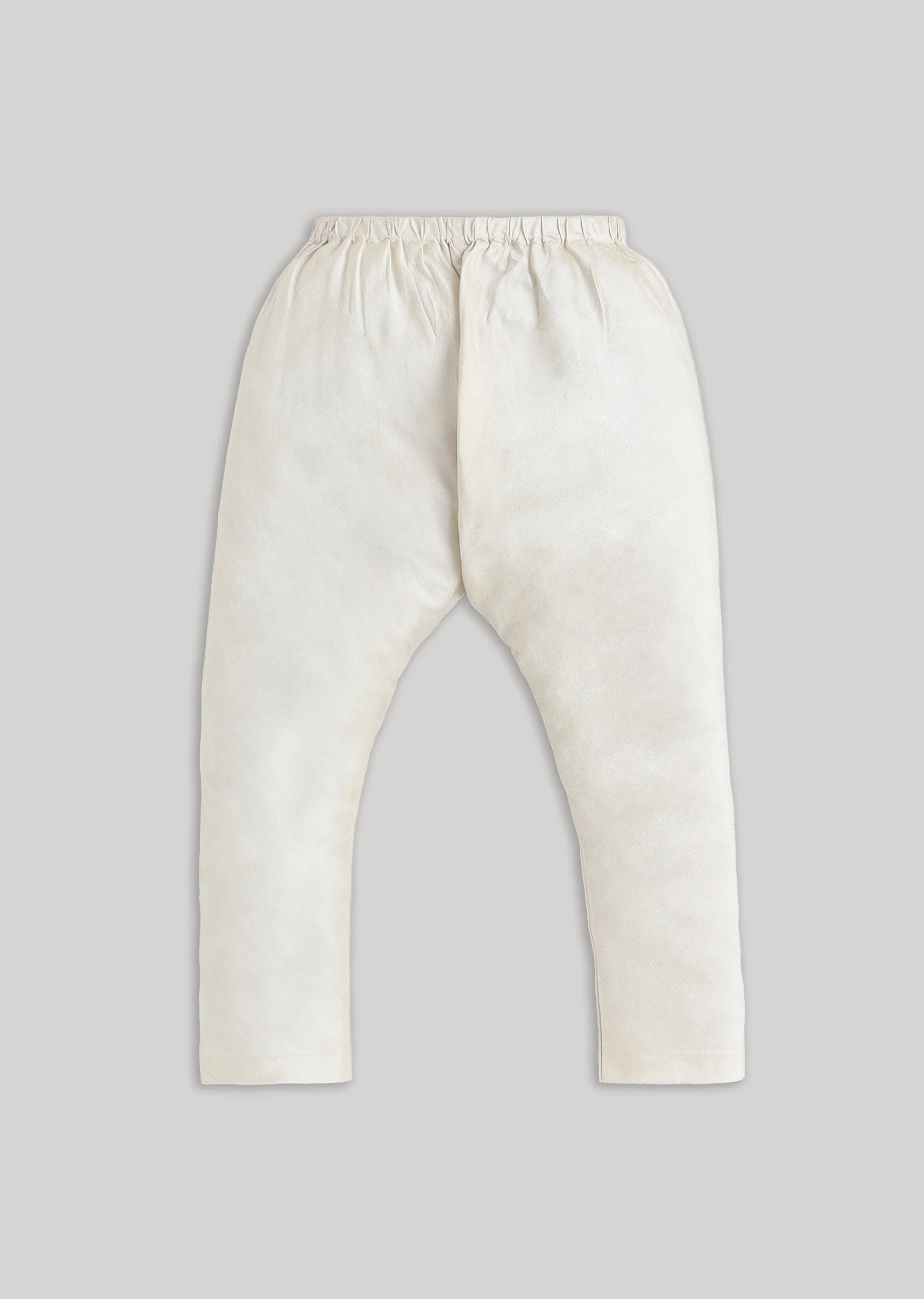 Cream Kids Kurta Set - Image 7