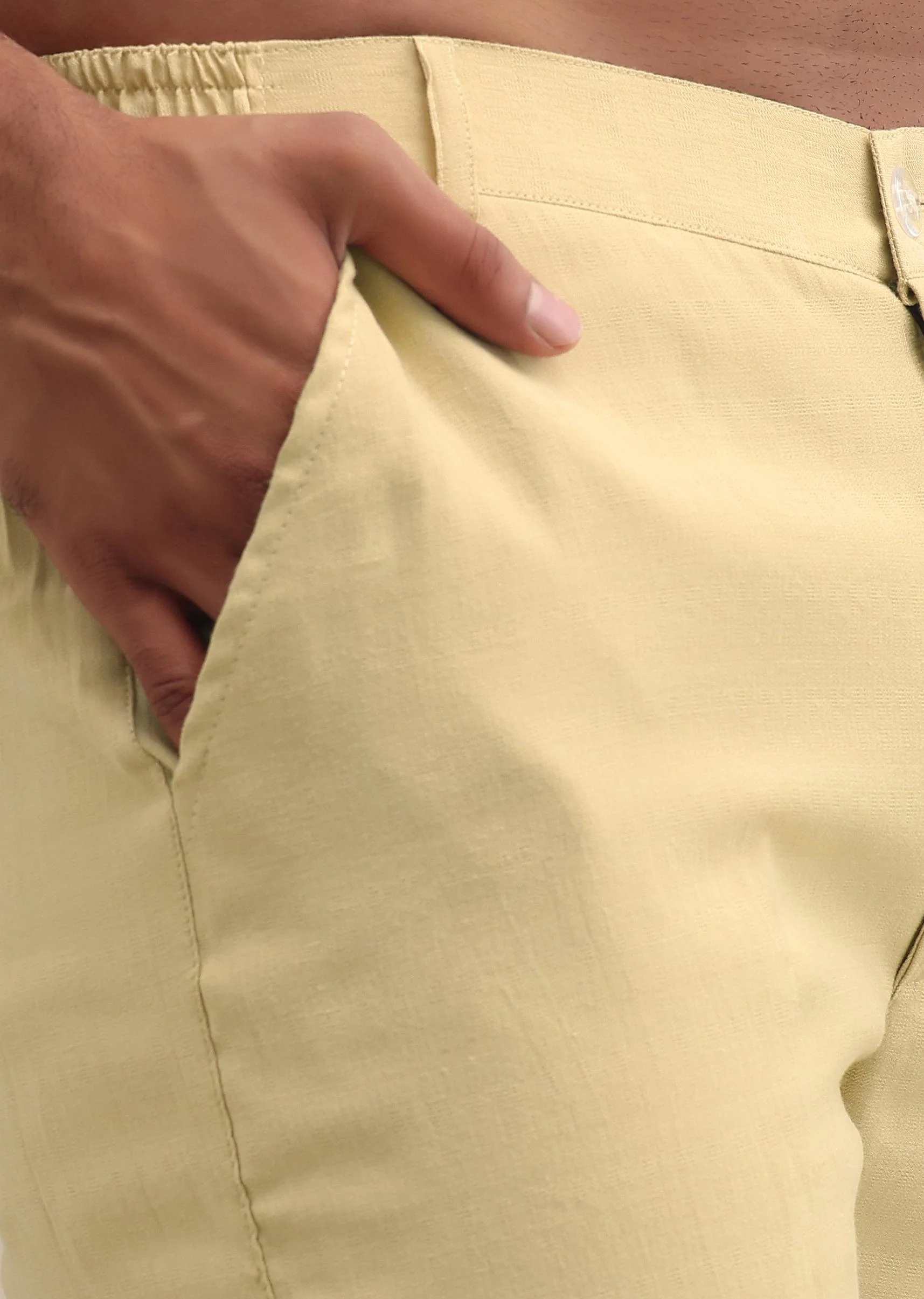 Green Threadwork Kurta Jacket Set For Men - Image 6