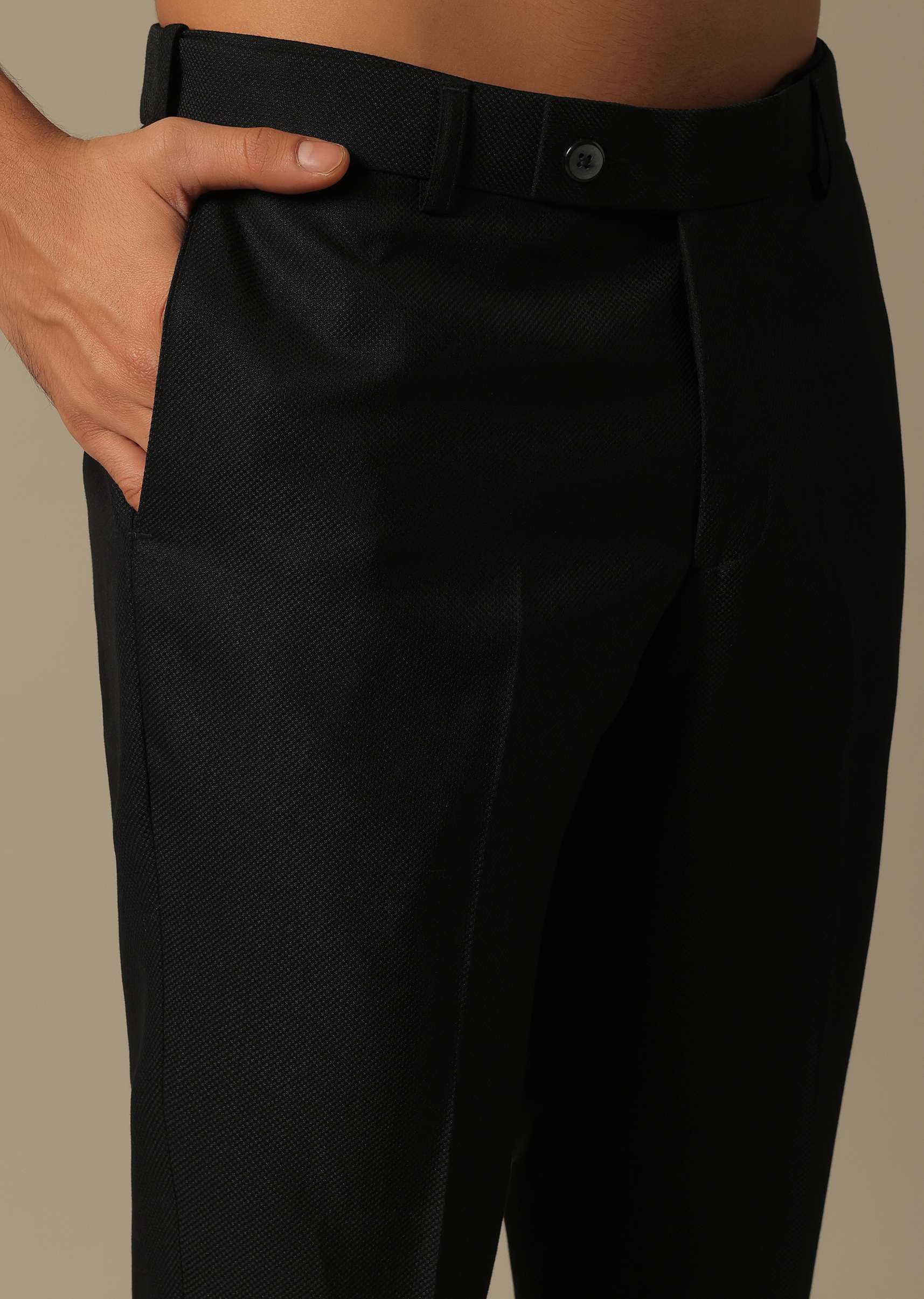 Jodhpuri Suit in Black - Image 6