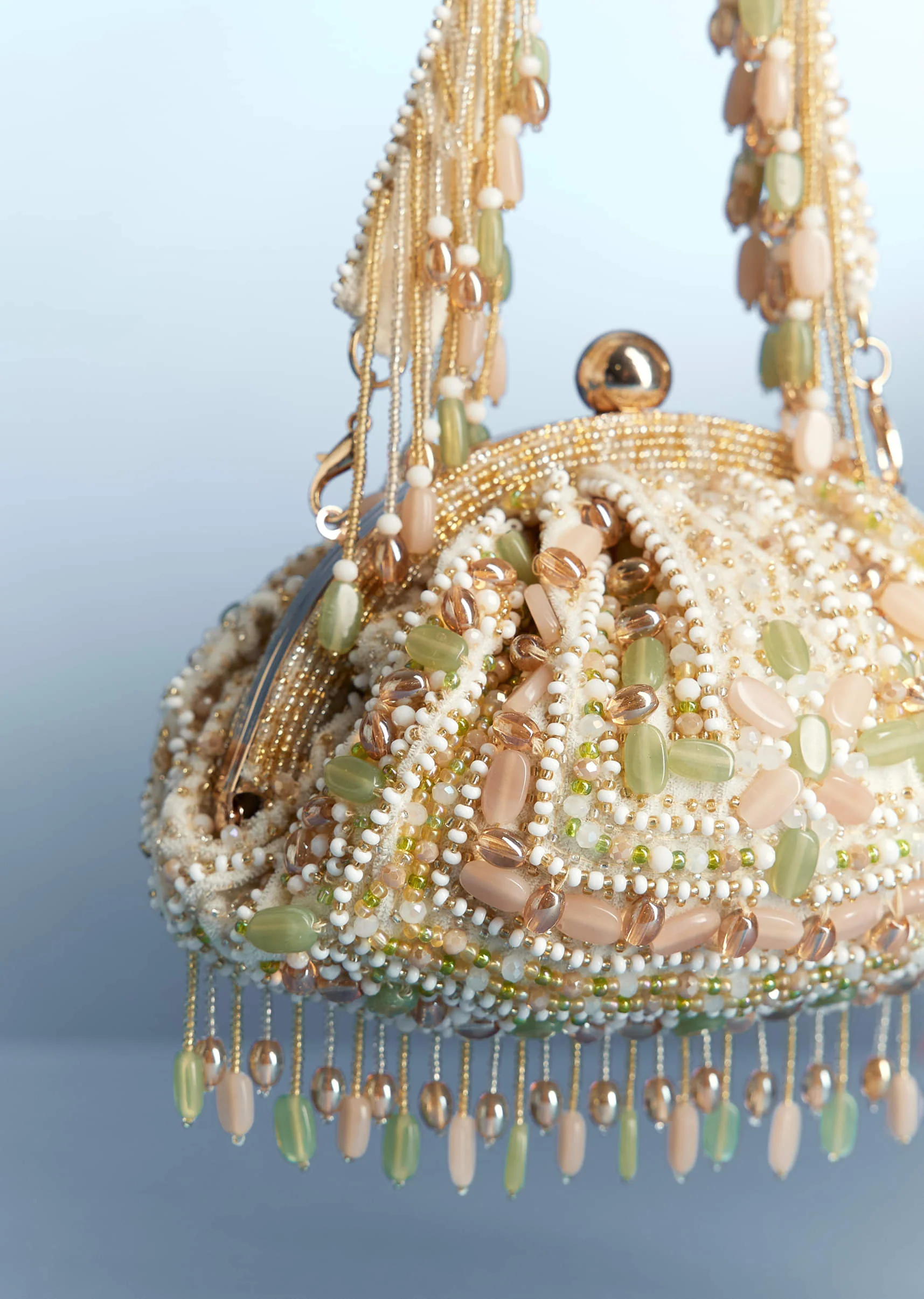 Multicolour Potli With Bead Work