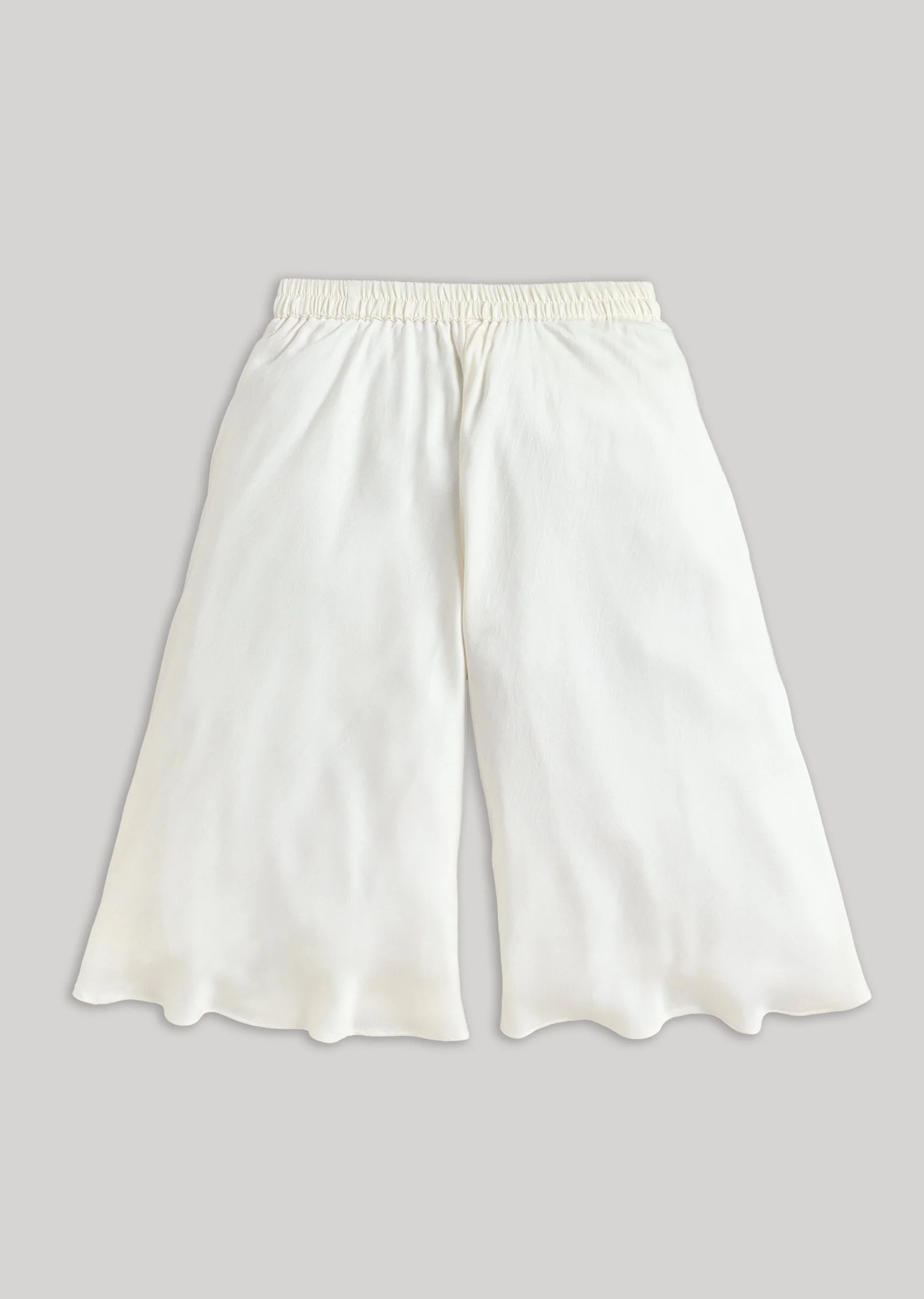 Off White Cotton Salwar Suit With Mirror Accents - Image 6