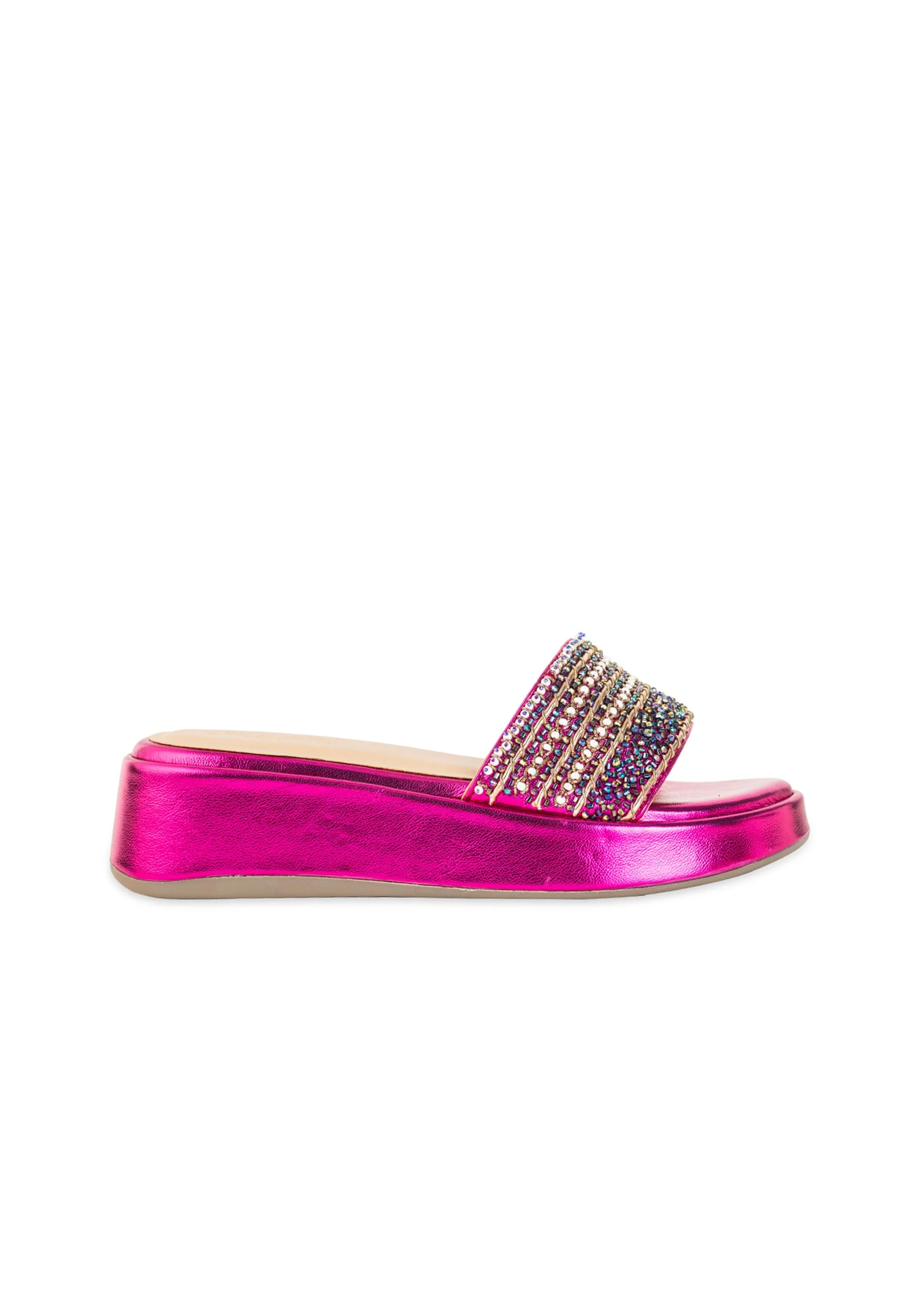 Pink Bead Hand Embellished Heels - Image 6