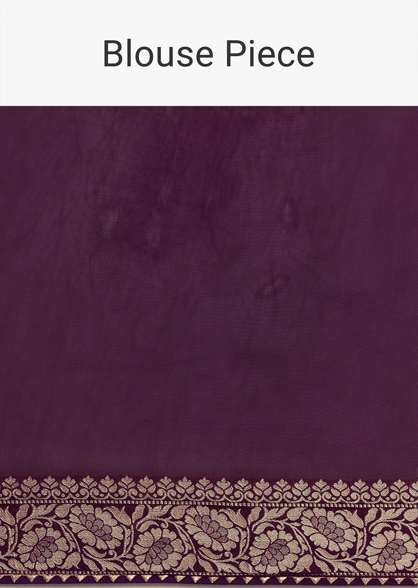 Purple Bandhani Tie Dye Saree With Zari Jaal And Unstitched Blouse - Image 10